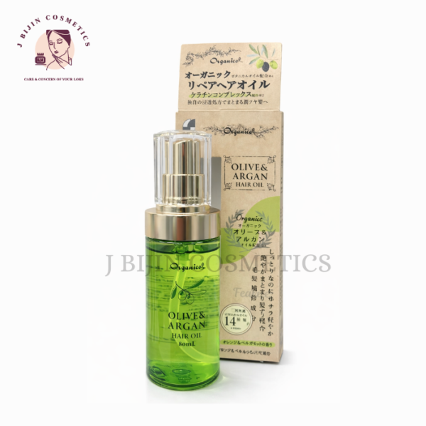 Sunstyle Organico Olive & Argan Repair Hair Oil 80ml