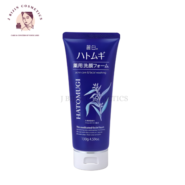 Reihaku Hatomugi Acne Care & Facial Washing Foam 130g