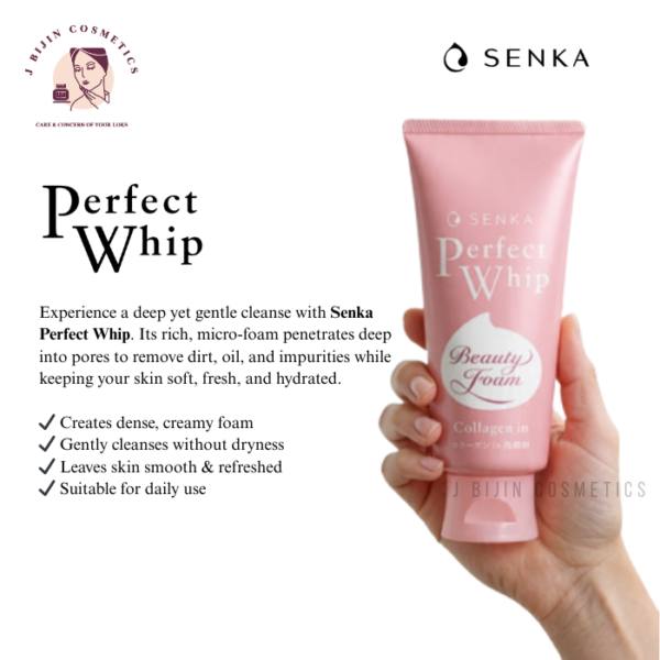 SENKA Perfect Whip Collagen In Face Wash 120g