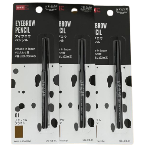 DAISO - UR GLAM Eyebrow Pencil BR-01 (Natural Brown)