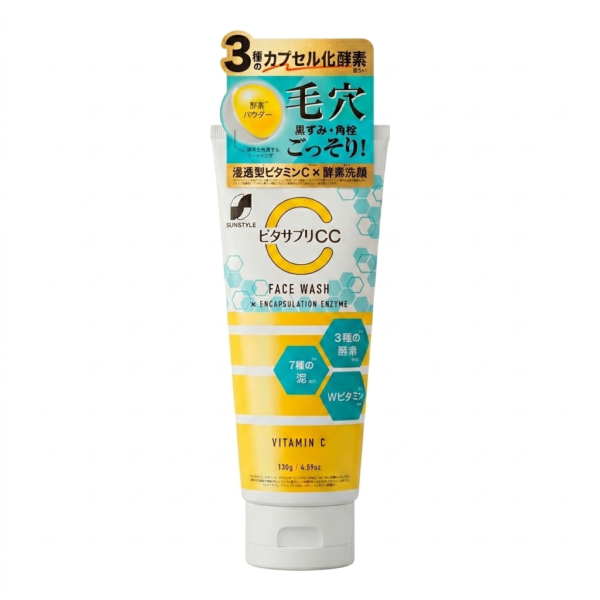 SUNSTYLE Vita Supplement CC Enzyme Face Wash - 130g
