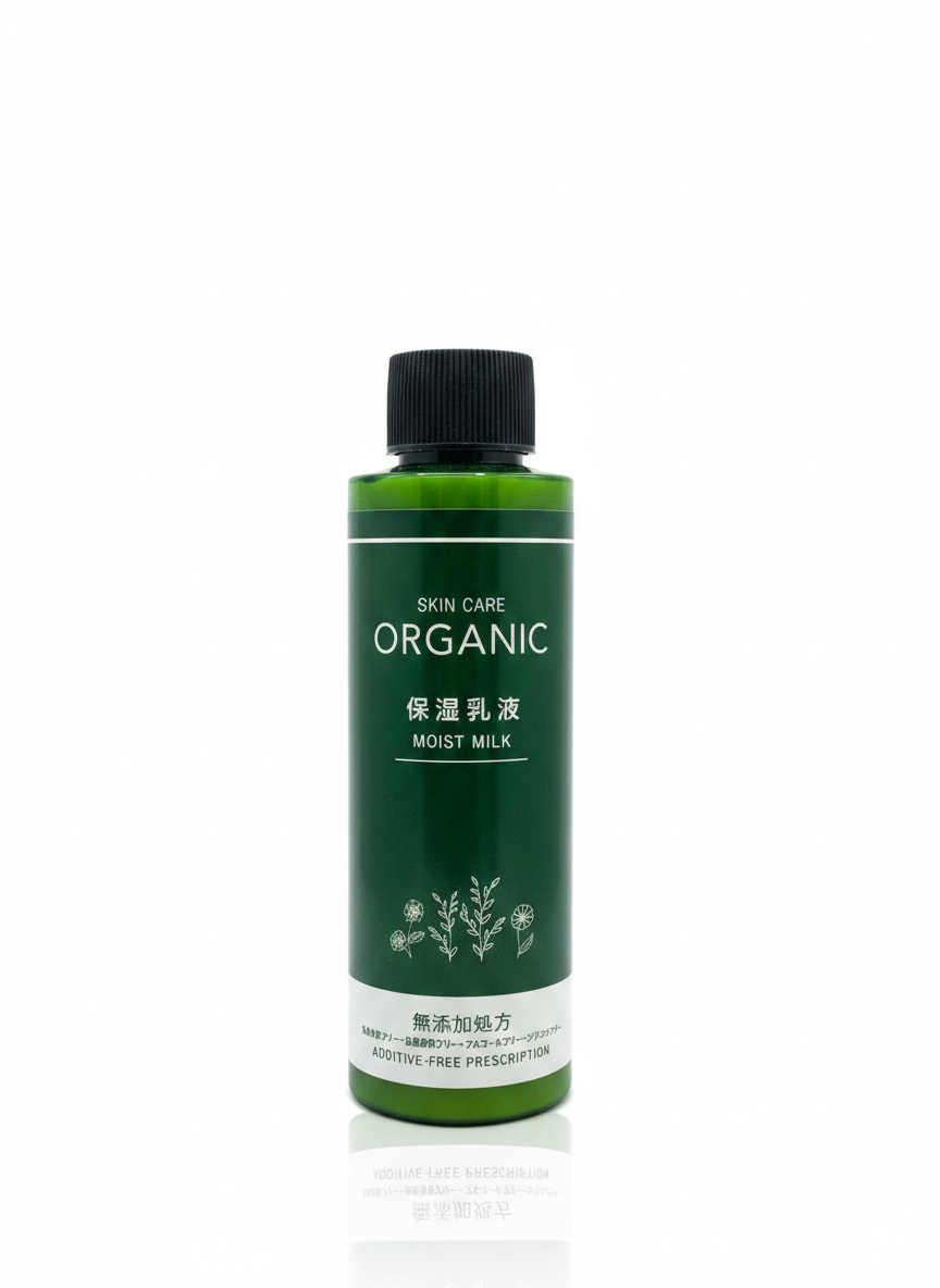 Organic Moist Milk – Japanese Skin Care Lotion | Additive-Free Formula