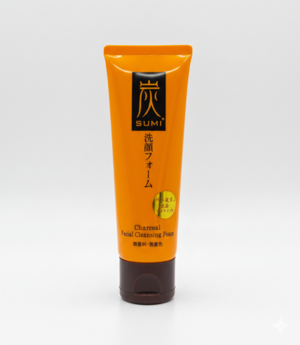 DAISO SUMI Charcoal Facial Cleansing Foam Face Wash 80g