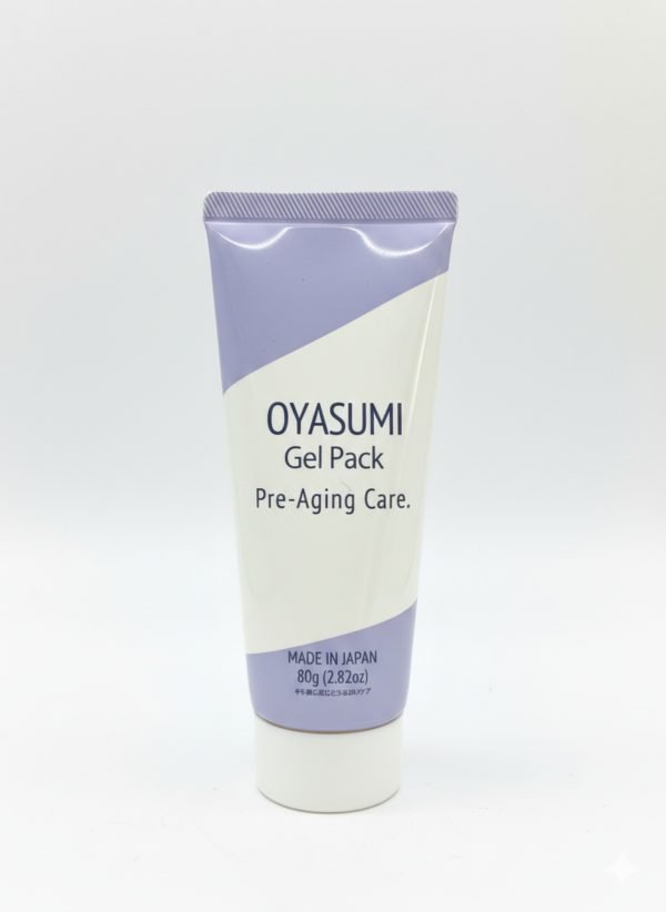 Daiso Japan Oyasumi Gel Pack Pre-Aging Care - 80g | Japanese Anti-Aging Night Mask