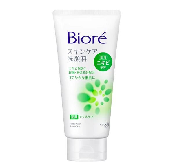 Kao Biore Skin Care Medicated Facial Wash Acne Care 130g