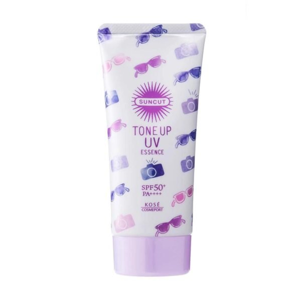 Kose Suncut Tone Up UV Essence Lavender SPF 50+ PA++++ 80g