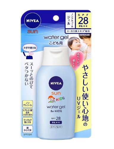 Nivea Sun Protect Water Gel for Kids SPF28 PA++ 120g - (Best Kids Sunscreen)