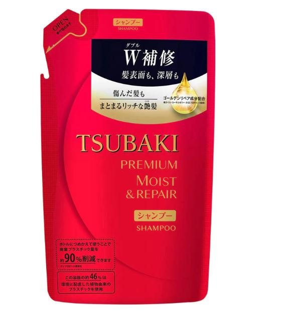 Shiseido Tsubaki Premium Moist & Repair Shampoo Refill 330ml