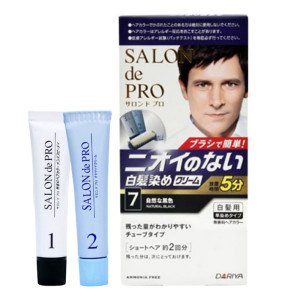 DARIYA SALON de PRO Men's Speedy Hair Color No. 7 Natural Black