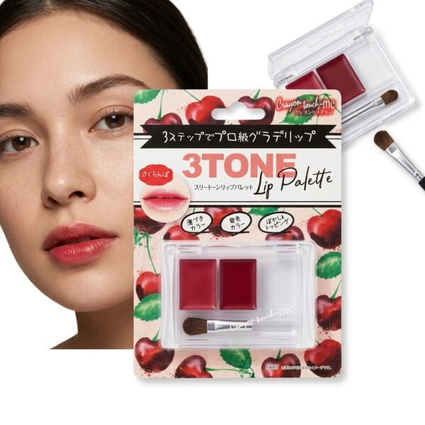 Crayon Touch Me 3 Tone up Palette (Cherry)