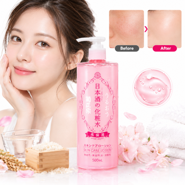 Kikumasamune Japanese Sake Lotion-500ml