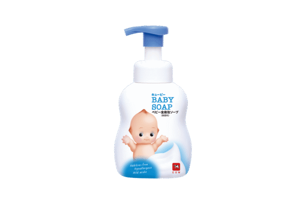 Kewpie Whole Body Foaming Baby Soap Pump Bottle 400ml | Made in Japan