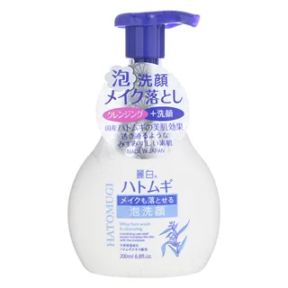 Reihaku Hatomugi Moisturizing Facial Washing Pump 180ml
