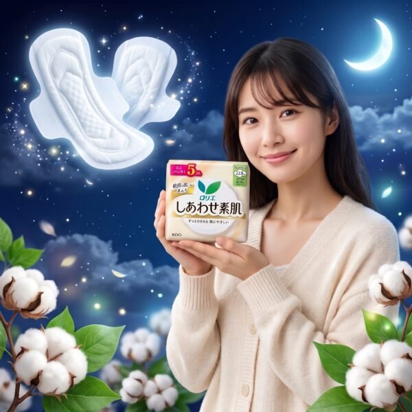 Kao Laurier Shiawase Suhada Sanitary Pads 22.5cm With Wings | 5 Pads